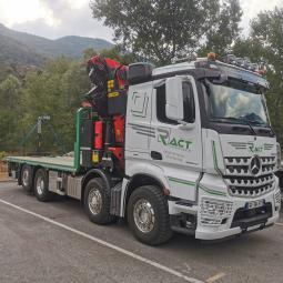 Transports Ract - Levage Camion 8x4