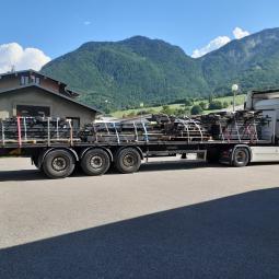 Transports Ract - semi remorque plateau