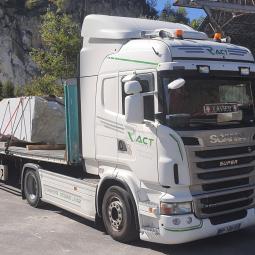 Transports Ract - semi remorque plateau