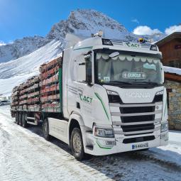 Transports Ract - semi remorque plateau