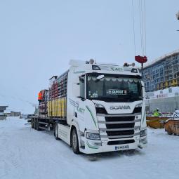 Transports Ract - semi remorque plateau