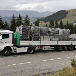 Transports Ract - semi remorque plateau
