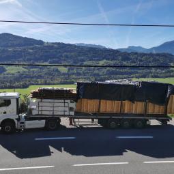 Transports Ract - semi remorque plateau