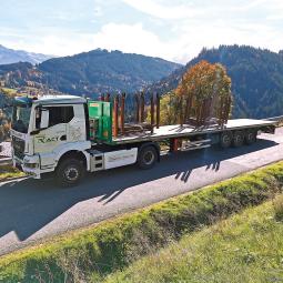Transports Ract - semi remorque plateau