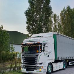 Transports Ract - Semi Tautliner Bachée