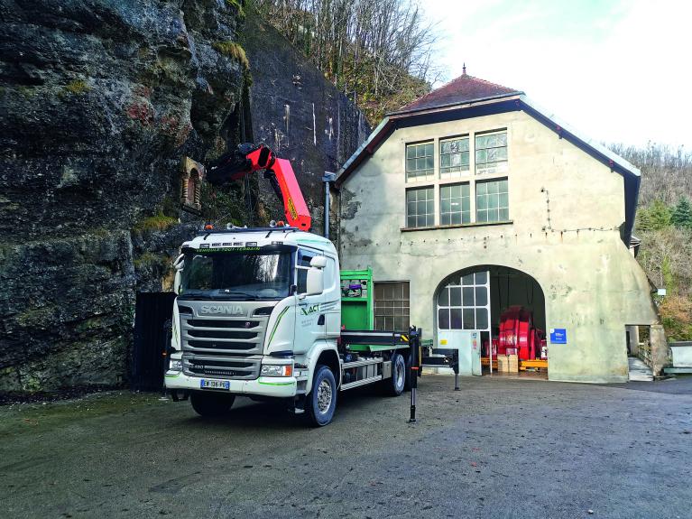 Levage en camion grue 6x4